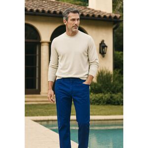 NWT Ermenegildo Zegna Blue Pants Trousers  Mens Size 36